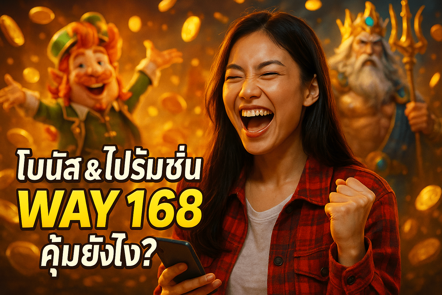 โบนัส & โปรโมชั่น WAY 168 คุ้มยังไง?