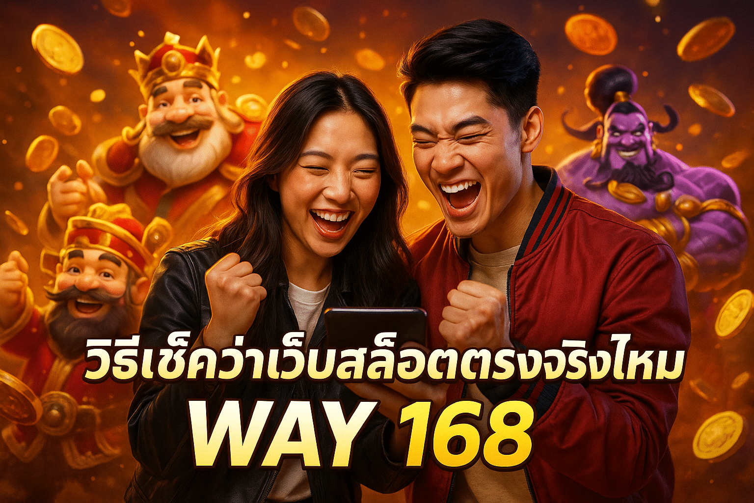 วิธีเช็คว่าเว็บสล็อตตรงจริงไหม (ใช้ WAY 168)